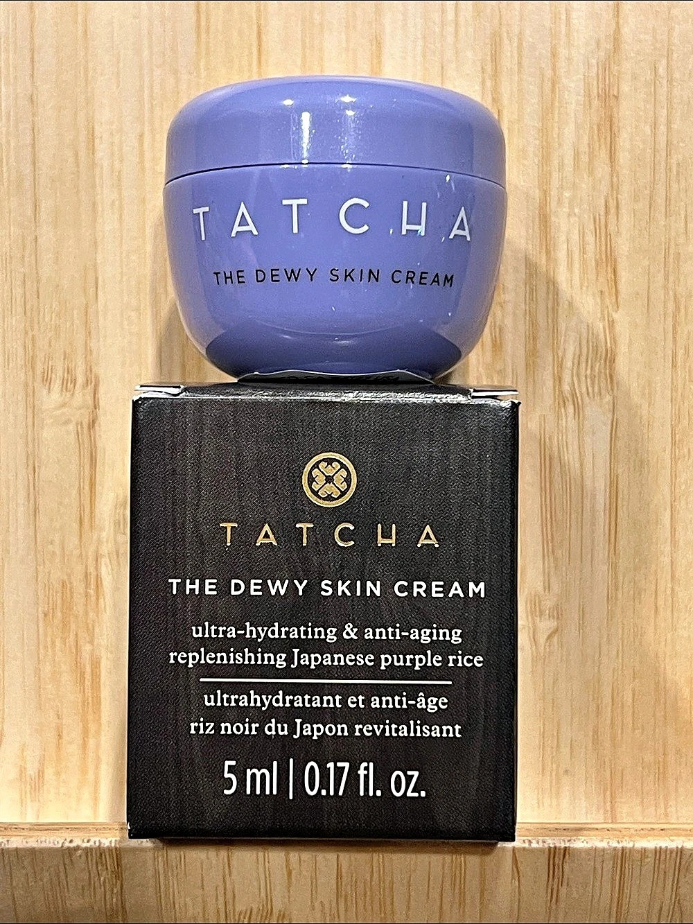 Tatcha The Dewy Skin Cream Mini Travel 5 mL Moisturizer NIB